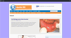 Desktop Screenshot of dentistbd.com